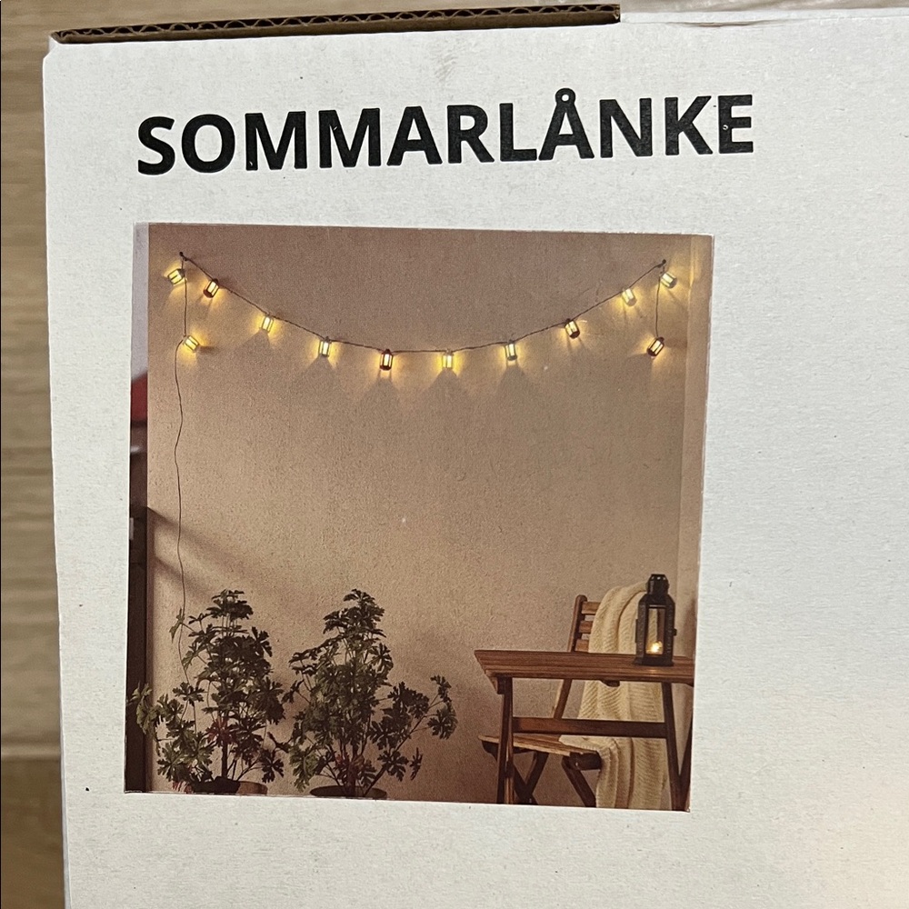 String Lights with Warm Glow